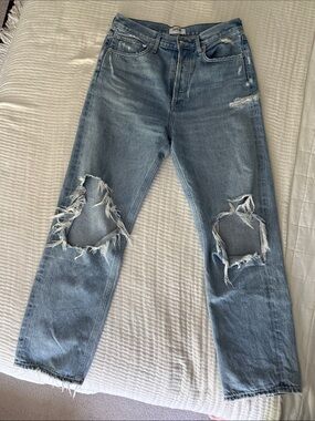 Agolde 90’s distressed denim